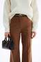 Belted bootcut trousers - 2