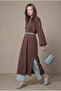 Abaya Smart Dress Brown - 4