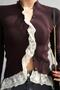 Women's Lace Detailed Design Cardigan - 2