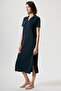 TENCEL™ ™   Polo Collar Dress - 3