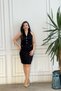 Gold Button Detailed Dress - 3