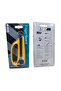 L-30 18mm Finger Guard Cutter Screw Lock Utility Knife (1+2 Blades) – Yellow - 7