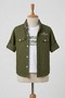 Bukem Khaki Green Top Pocket T-Shirt Set with Bukem Writing (1-6 Years) - 4