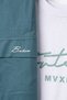 Bukem Petrol Green Top Pocket Bukem Written T-Shirt Set (11-16 Years) - 5