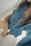 Muslin Fabric Shirt Ruffled Mini Shorts Jumpsuit - 5