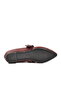 Burgundy Belt Pack Women's Ballet Flats - 5