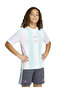 White Boys' Striped T-Shirt Kd6405 Messi Tr Jsy Y - 6