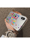 iPhone X/Xs Compatible Hard Acrylic Back Silicone Edge Lens Protection Case - 4