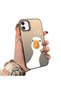 iPhone 12 Mini Compatible Hard Acrylic Back Silicone Edge Lens Protection Case