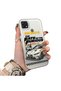 Oppo A15/A15S Compatible Hard Acrylic Back Silicone Edge Lens Protection Case