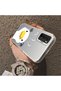 Oppo A55 4g Compatible Hard Acrylic Back Silicone Edge Lens Protection Case - 4