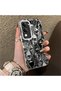 Vivo Y04 Compatible Hard Acrylic Back Silicone Edge Lens Protection Case - 2