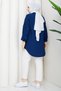 Women's Ribbed Detailed Robal Liliom Shirt - 7