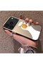 iPhone 17 Pro Compatible Hard Acrylic Back Silicone Edge Lens Protection Case - 3