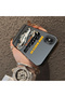 iPhone X/Xs Compatible Hard Acrylic Back Silicone Edge Lens Protection Case - 4