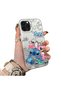 iPhone 13 Pro Max Compatible Hard Acrylic Back Silicone Edge Lens Protection Case Stitch