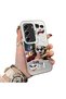 Tecno Camon 40 Compatible Hard Acrylic Back Silicone Edge Lens Protection Case