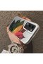 Oppo A5 4G/5G Compatible Hard Acrylic Back Silicone Edge Lens Protection Case - 4