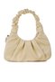Women's Ruched Handle Crossbody Bag in Yellow - 6