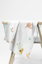 100% Cotton 4 Layer Muslin Baby Blanket 80X85 cm - Princess Patterned Baby Blanket - 3