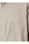 Men Beige Cotton Relaxed Fit Casual Shirt - 3