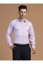 Men Purple Striped Workwear Shirt - 5