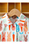 Kids Easter Bunny and Carrot Print Shirt - 6