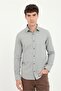 Brown Patterned Regular Fit Men's Shirt - 3