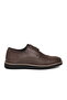 Brown Lace-Up Men's Casual Shoes