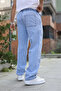 Men's baggy casual fit elastic waist pants - 4
