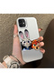 iPhone 12 Mini Compatible Hard Acrylic Back Silicone Edge Lens Protection Case - 2