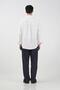 Oversized Drapey White Modal Shirt - 4