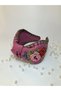 Handmade, Cross-Stitch Embroidered, Headband, Crown, Floral, Cross-Tied, Bohemian - 5