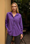 Women’s Linen Purple Shirt Summer Oversized Shirt New Season - 2