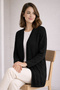 Summer Cotton Cardigan R4551 Black - 2