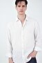 Oversized Drapey White Modal Shirt