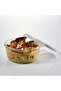 950 Oven Glass Round Container – Durable, Microwave Safe Food Storage Solution - 2
