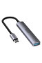جهاز معدد الإرسال من النوع C إلى 4 منافذ 1XUSB 3.0 - 3XUSB 2.0 (H1208B) - 2