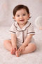 Mini Hearts Baby Girl Shorts Pajama Set - 2