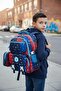 Set of 3 with Accessories for Boys Primary School Pen Holder Lunch Box Bag Pen Holder Lunch Box Bag S Backpack 1910-3 - 2