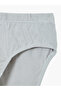 Grey Solid Brief - 2