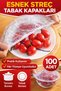 100 Pcs Practical Freshness Preserving Pot and Plate Cap| Multi-Purpose Cover Food Cap Stretch Cover - 5