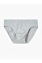 Grey Solid Brief