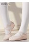 Girls' Flats, Canvas Ballet Shoes for Girls, Kids Girls Ballet Practice Shoes, Highly Stretch Balle - 8