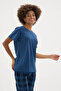New Season Modal - Cotton Women's Stylish Design Pajama Set - 4