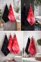 Cotton Pieces, Velvet Pieces of 50X110 Cm, Jacquard Pattern Pieces Towel Set - 2
