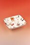 Cats Square Porcelain Bowl