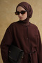 Jacquard Cap Brown - 2