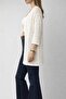 Knitted Cardigan Ecru - 3