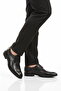 Premium Black Genuine Leather Anatomical Men's Classic Shoes 698 m - 2